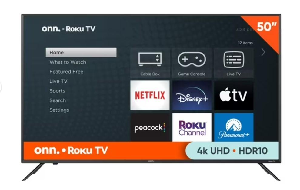 50" Wifi Roku TV included!