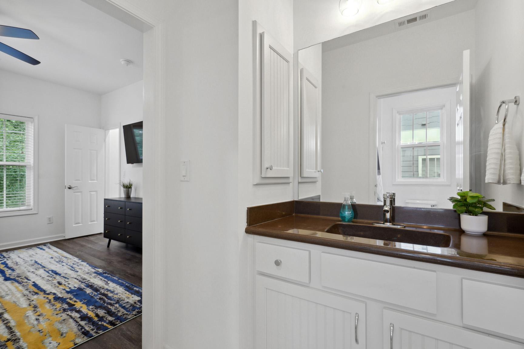 Spacious Private Vanity with Plenty of Storage