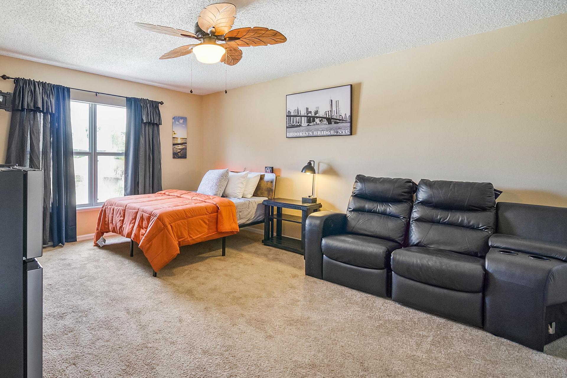 Spacious, Comfortable Room 7 with a Loveseat!