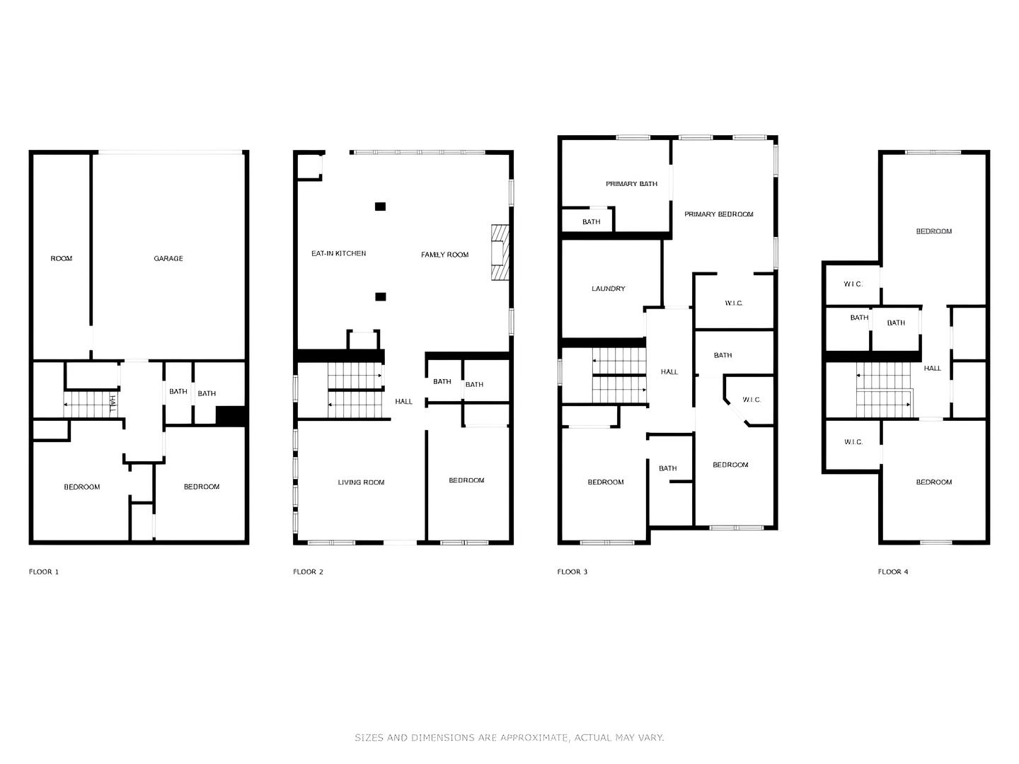 Common spaces including the kitchen