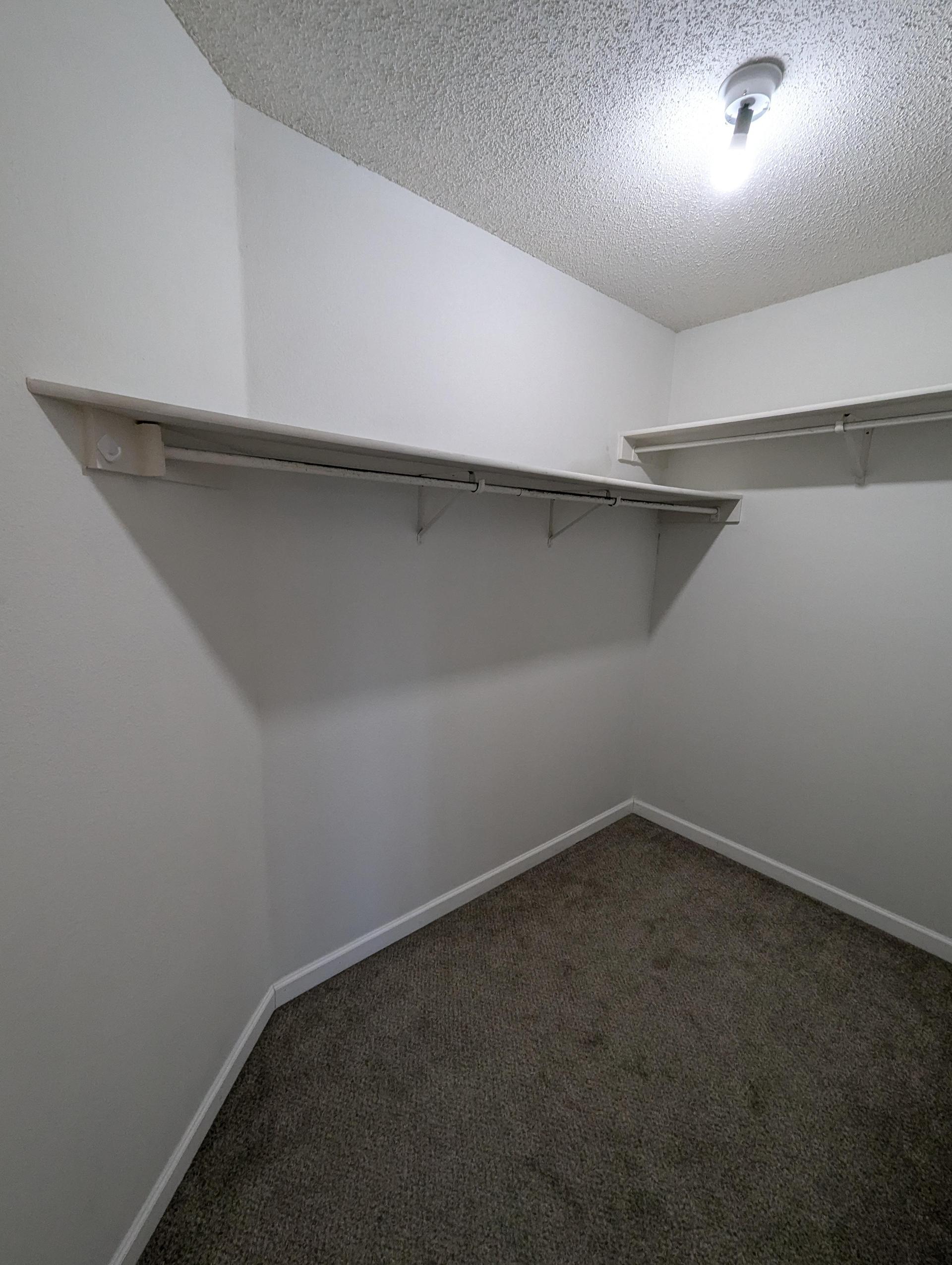 Huge Walk In Closet