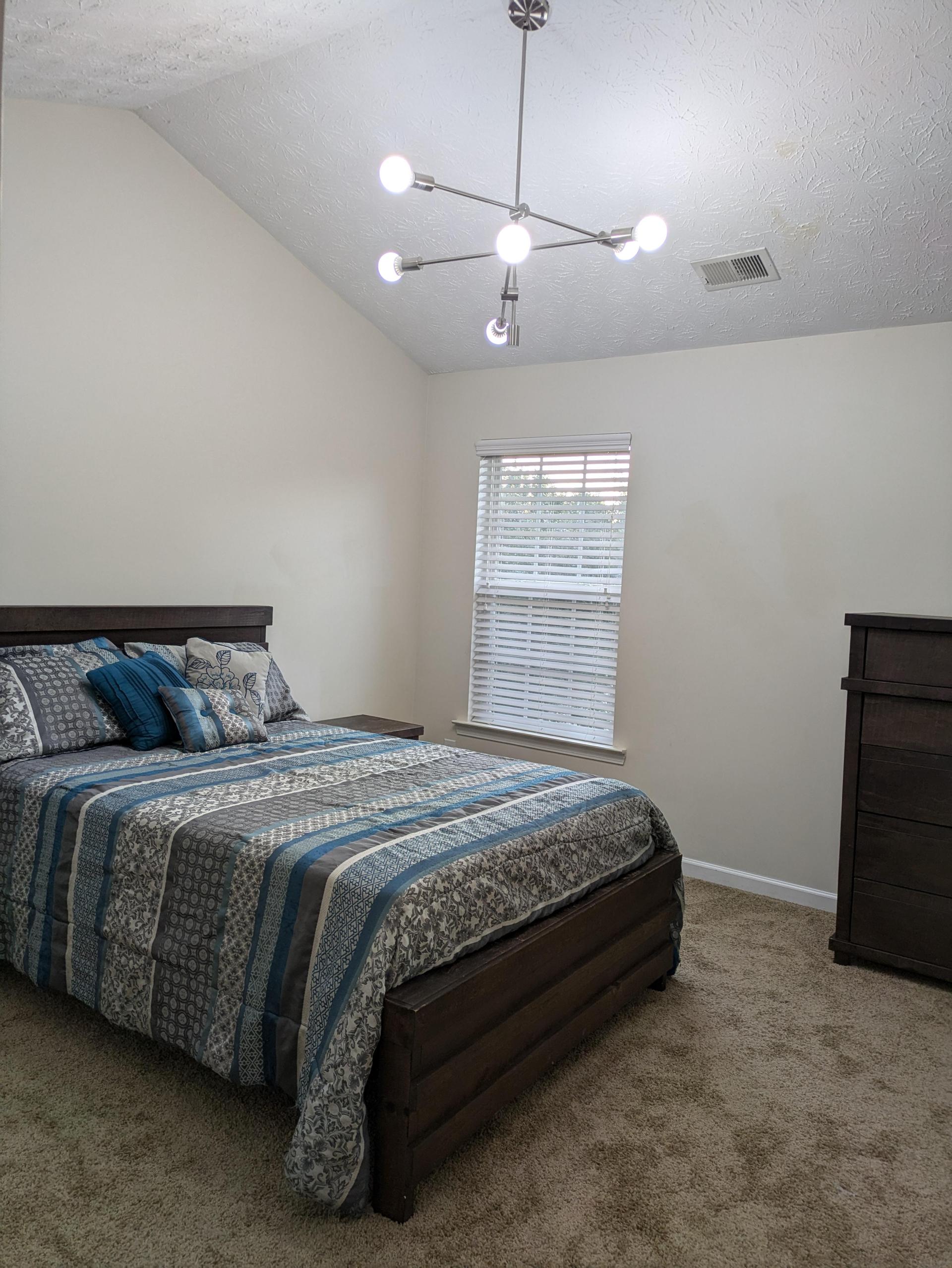 Nice size bedroom with closet