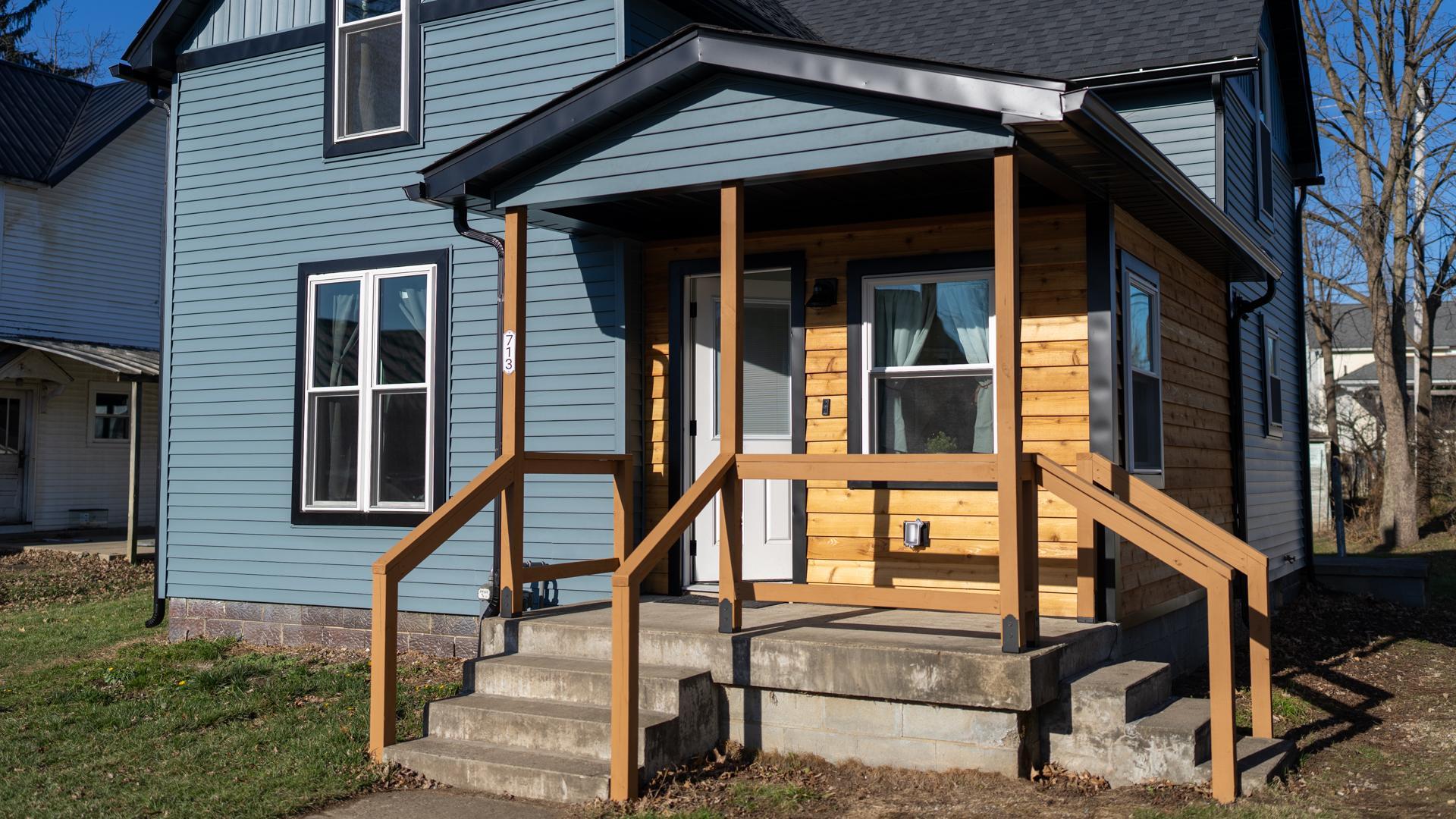 Private Porch, Entrance, & Dedicated Parking Space In Front