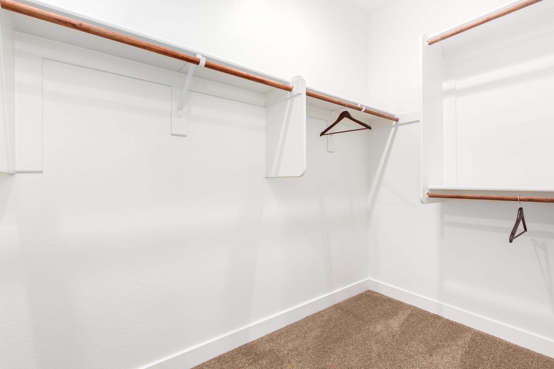 Primary Bedroom Walk in Closet