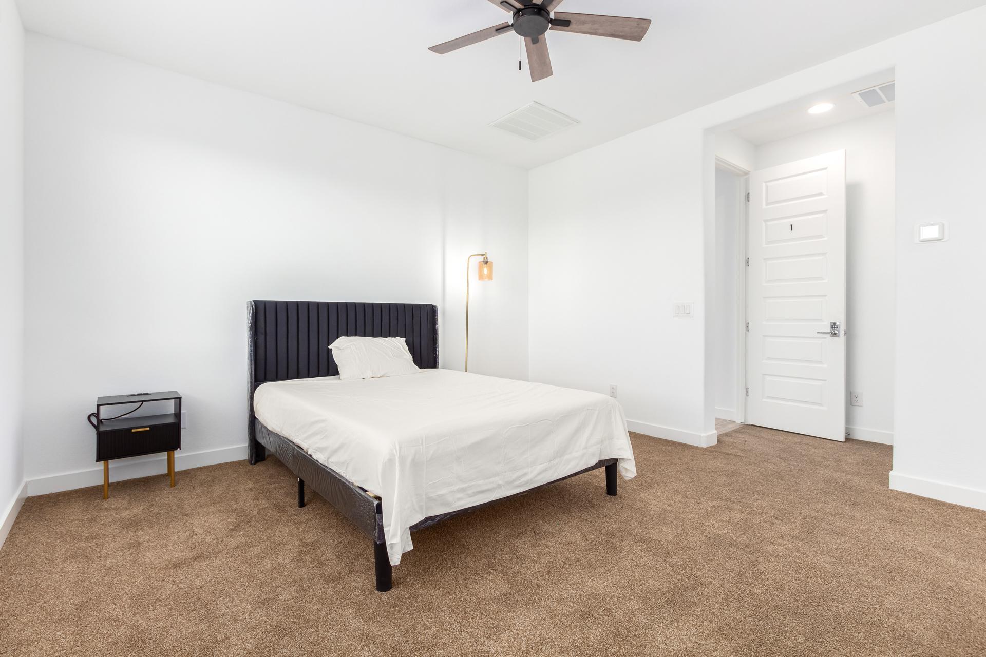 Primary Bedroom with walk in Closet