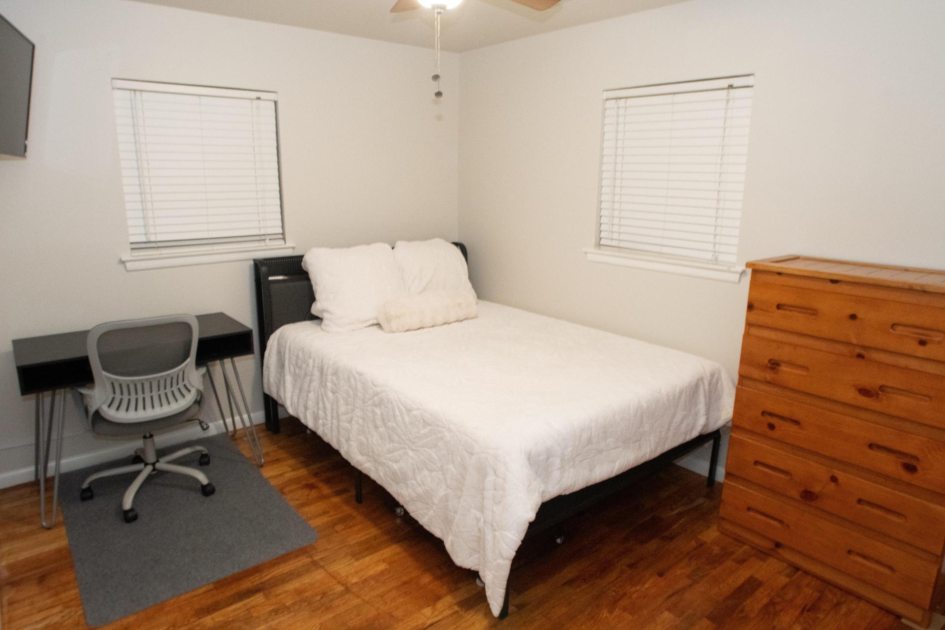 Bedroom 3 with closet.